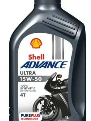 Expresní Doručení Motorový olej Shell Advance Ultra 4T 15W-50, 1L