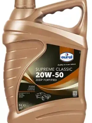 Nakupujte Hned Motorový olej Eurol Supreme Classic 4T 20W-50, 5L