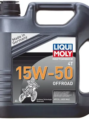 Top Prodej Motorový olej Liqui Moly Motorbike 4T Offroad 15W-50, 4L