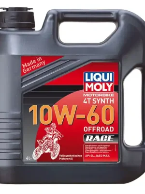 Motorový olej Liqui Moly Motorbike 4T Synth Offroad Race 10W-60, 4L Originální