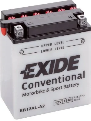 Motobaterie Exide Bike Conventional 12V, 12Ah, EB12AL-A2 Hit Sezóny