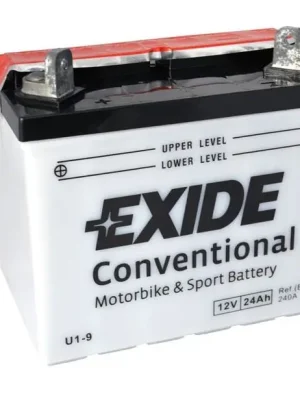 Motobaterie Exide Bike Conventional 12V, 24Ah, U1-9 Nejlepší Cena