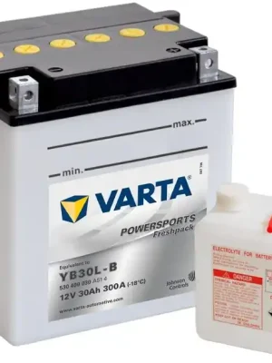 Motobaterie Varta Powersports Freshpack 12V, 30Ah, YB30L-B Speciální Cena
