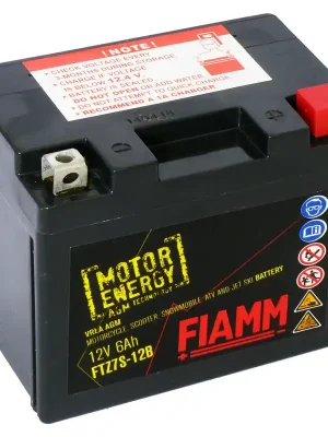 Koupit Online Motobaterie Fiamm Motorenergy AGM 12V, 6Ah, FTZ7S-12B