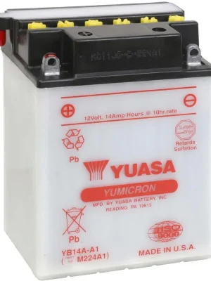 Nakupujte Hned Motobaterie Yuasa Yumicron 12V, 14Ah, 175A, YB14A-A1
