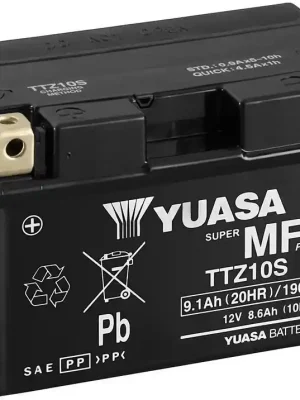 Ověřený Motobaterie Yuasa Super MF 12V, 8.6Ah, 190A, TTZ10S