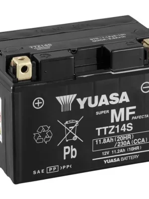 Motobaterie Yuasa Super MF 12V, 11.2Ah, 230A, TTZ14S Bezpečná Platba
