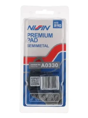 Nakupujte Hned brzdové destičky, NISSIN (semi-metalická směs) 2 ks v balení