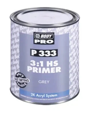 Ověřený HB BODY PRIMER P333 HS 3:1 šedá výplň 1L