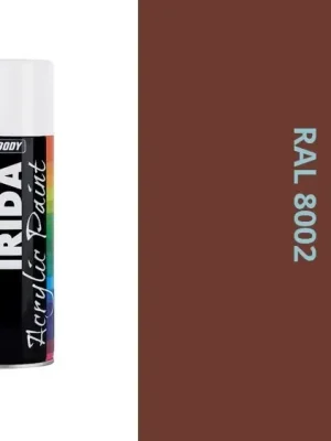 Bezpečná Platba HB BODY irida RAL 8002 signální hnědá BARVA V ROZSAHU 400ML