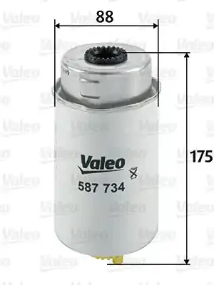 Palivový filtr VALEO 587734 Must-Have