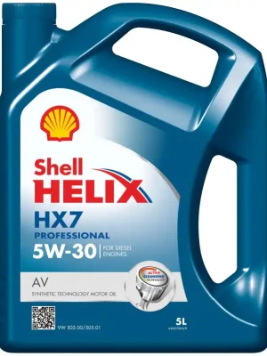 SHELL HELIX DIESEL HX7 AV 5W-30 5L Originální