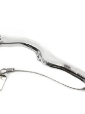 Cenově Výhodný Brzdový pedál MOTION STUFF 83P-0601002 silver body, black steel fixed tip Steel Fixed Tip