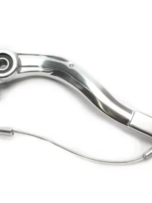Brzdový pedál MOTION STUFF 83P-0881002 silver body, black steel fixed tip Steel Fixed Tip Super Cena