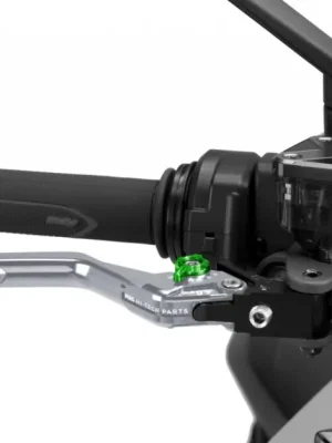 Cenový Hit Páčka brzdy bez adaptéru PUIG 4.0 4130YV krátké titan/green