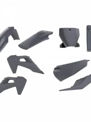 Rychlé Dodání Sada plastů POLISPORT 91120 enduro Nardo grey