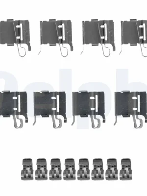 Koupit Online Sada příslušenství, obložení kotoučové brzdy DELPHI LX0491