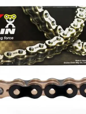 QX-kroužkový řetěz OEM kvality EK EK530MVXZ2122LCZ 530 MVXZ2 122 L černý/zlatý/zlatý (100803A122B) Doprava Zdarma