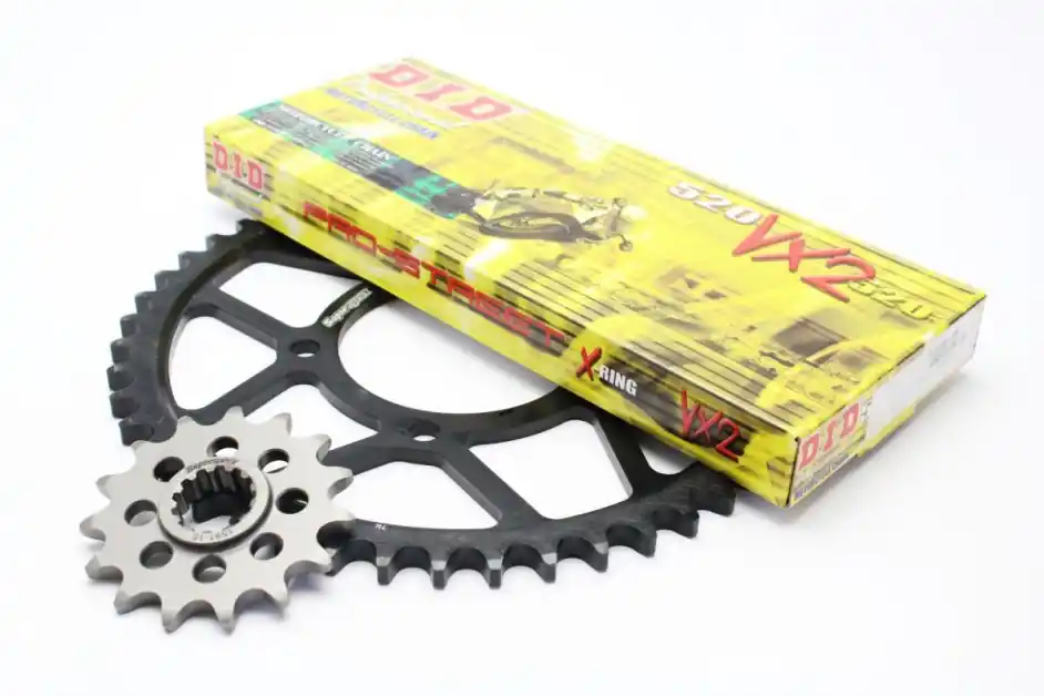 Řetězová sada D.I.D + SUPERSPROX DID-401-106 řady VX2 Sezónní Sleva