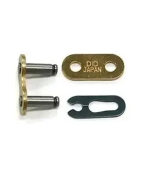 Kup Teď Závlačková spojka řetězu D.I.D Chain 103012FJ 428NZ SDH FJ Zlatá/Černá