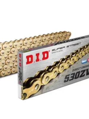 ZVM-X série X-Kroužkový řetěz D.I.D Chain 103073122 530ZVM-X 122 L Zlatá/Zlatá Hit Sezóny