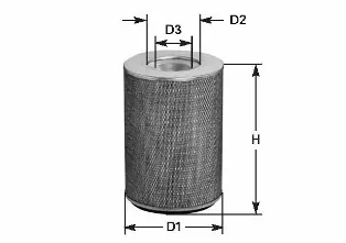 Nejlepší Volba Vzduchový filtr CLEAN FILTERS MA560