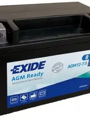 Motobaterie Exide Bike AGM Ready 12V, 8Ah, AGM12-7.5 Značkový
