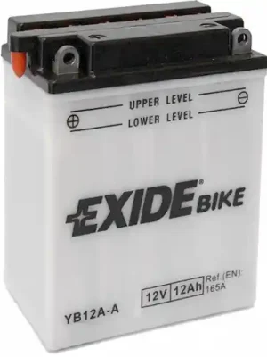 Motobaterie Exide Bike Conventional 12V, 12Ah, EB12A-A Levný