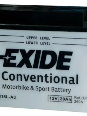 Koupit Online Motobaterie Exide Bike Conventional 12V, 20Ah, E50-N18L-A3