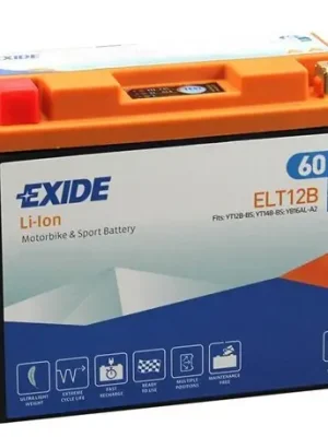 Motobaterie Exide Bike Li-Ion 12V, 5Ah, 260A, 60Wh, ELT12B Tovární Cena