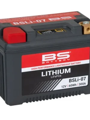 Lithiová motocyklová baterie BS-BATTERY 360107 BSLI-07 (700.360107) Výhodná Nabídka