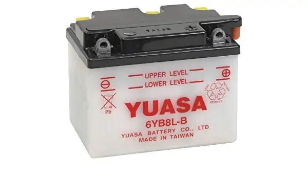 Cenově Výhodný Motobaterie Yuasa Yumicron 6V, 8Ah, 6YB8L-B