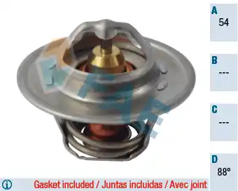 Časově Omezené Termostat, chladivo FAE 5203488