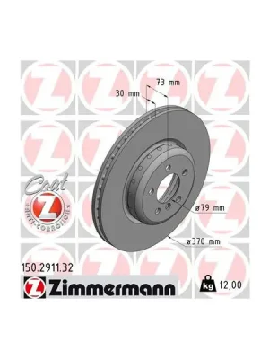 Brzdový kotouč ZIMMERMANN 150.2911.32 Koupit Online