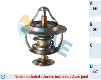 Jen Po Omezenou Doba Termostat, chladivo FAE 5322582