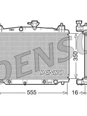 Chladič, chlazení motoru DENSO DRM44018 Akce
