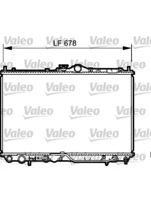 Chladič, chlazení motoru VALEO 734480 Top Prodej
