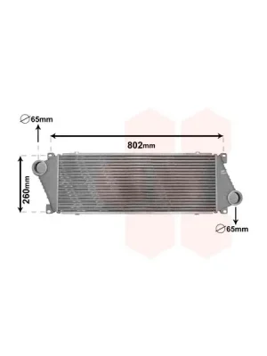 Chladič turba VAN WEZEL 30004217 Akce