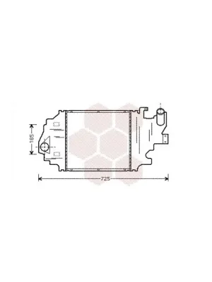 Chladič turba VAN WEZEL 43004320 Aktuální