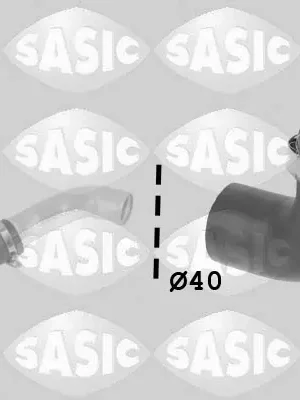 Originální Hadička plnicího vzduchu SASIC 3336248