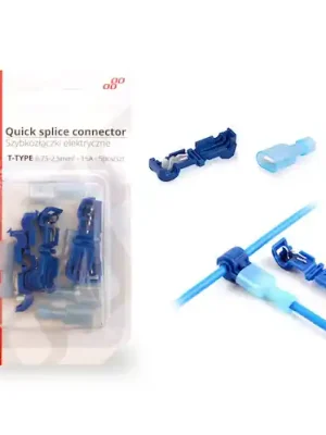 Aktuální Elektrické rychlospojky Typ-T 0,75-2,5mm2 15A blistr 5 ks