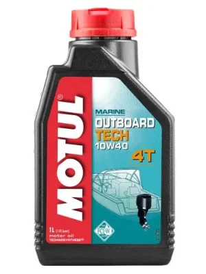 Rychlé Dodání Olej Motul Outboard Tech 4T 10W-40 1L