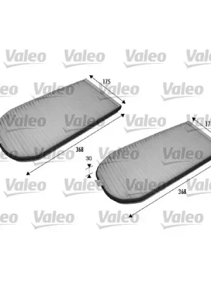 Značkový Filtr, vzduch v interiéru VALEO 698838