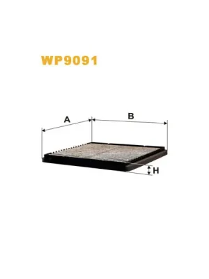 Výhodná Nabídka Filtr, vzduch v interiéru WIX FILTERS WP9091
