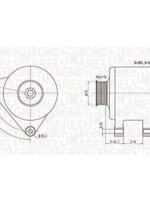 Odeslání Ihned generátor MAGNETI MARELLI 063731509010