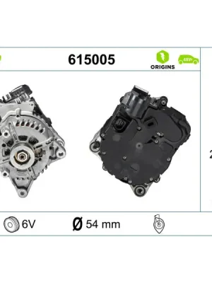 Generátor startéru VALEO 615005 Novinka