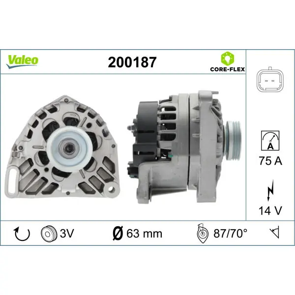 Pouze Dnes generátor VALEO 200187