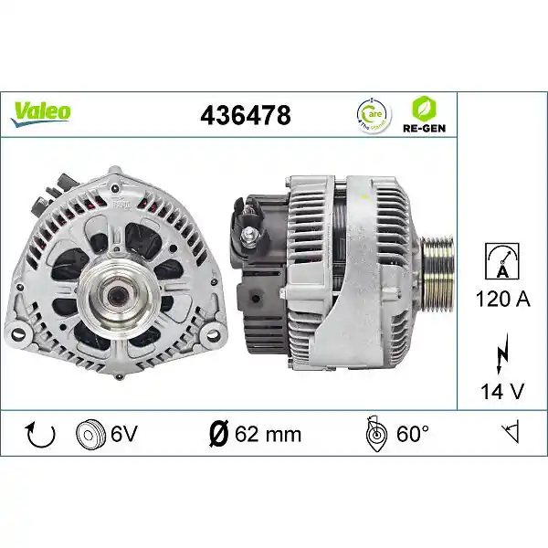 generátor VALEO 436478 Doprava Zdarma