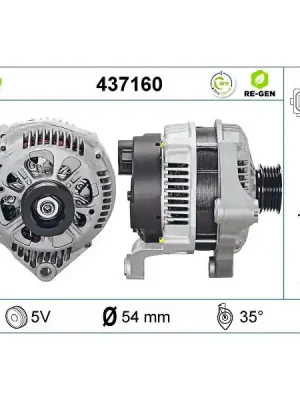 generátor VALEO 437160 Novinka
