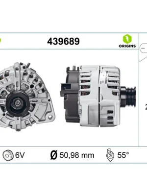 generátor VALEO 439689 Autentický